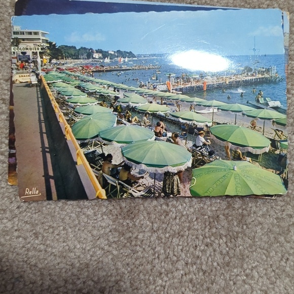 4 Pc Set Of Postcards From France And Italy - Picture 3 of 8